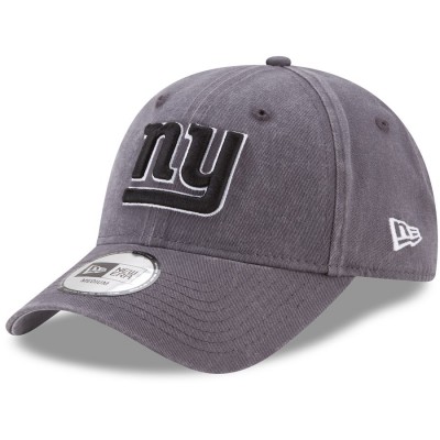 Men's New York Giants New Era Charcoal Sagamore Relaxed 49FORTY Fitted Hat 2787495